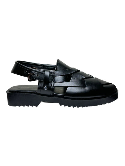 Cross black peshawari sandal