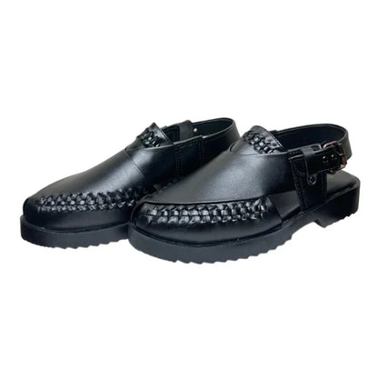 Iron Black peshawari sandal